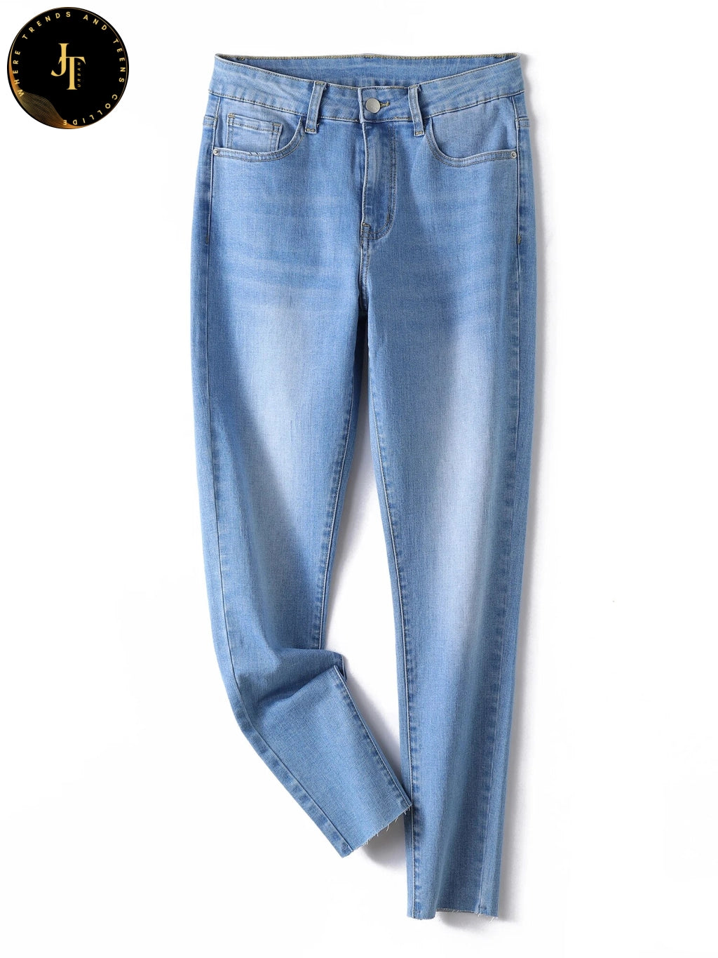 Women's Denim Pencil Jeans - Casual Denim Jeans for Women