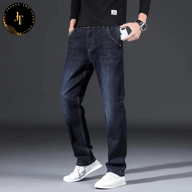 Men's Premium Anti-Theft Denim Jeans - Suitable for all seasons.
