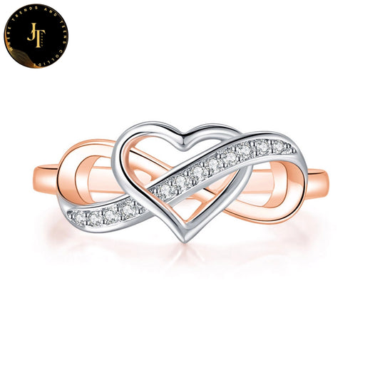 Stunning Infinity Love Rings - Perfect for Weddings, Engagements, and Gifts!