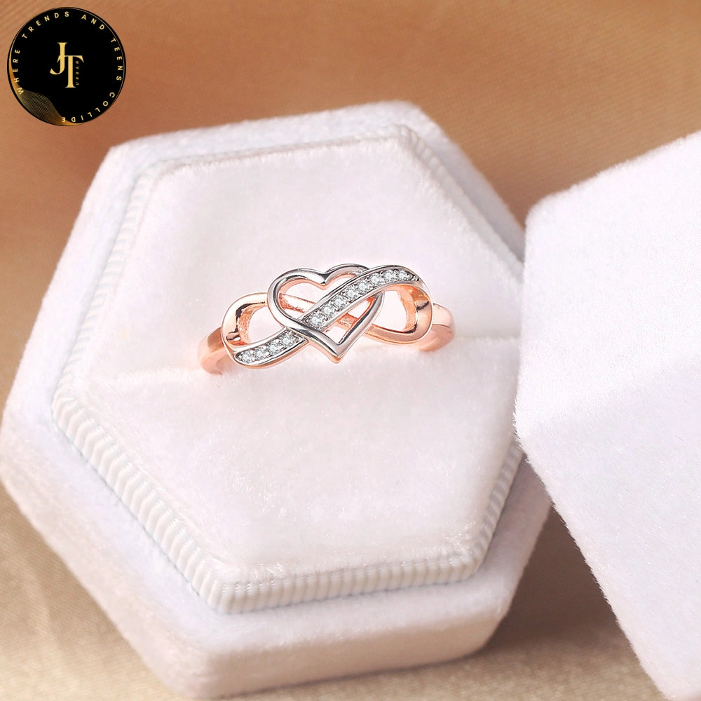 Stunning Infinity Love Rings - Perfect for Weddings, Engagements, and Gifts!