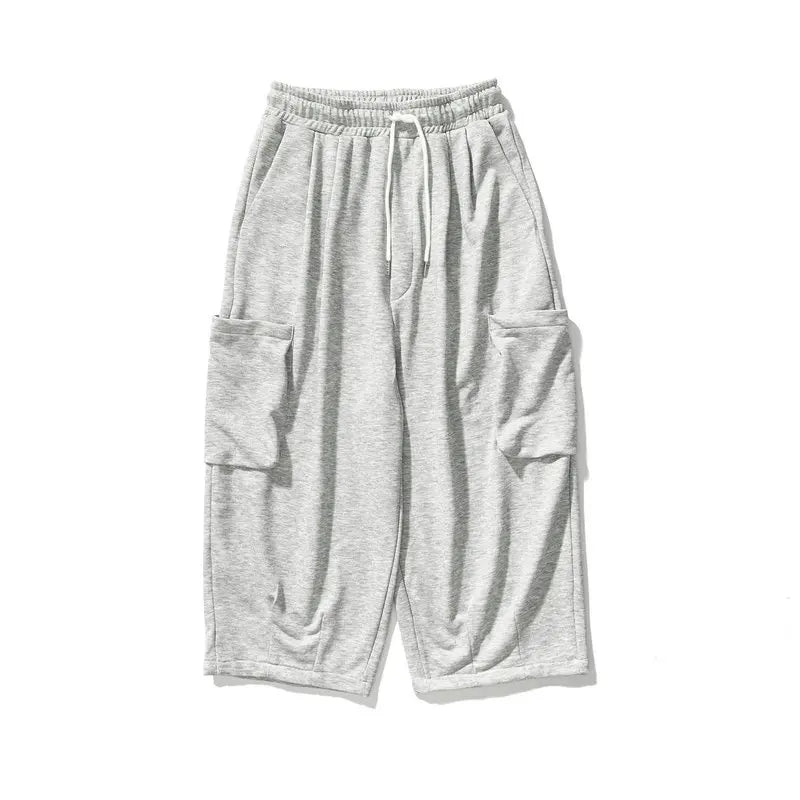 Harajuku Style Wide Leg Harem Pants for Men