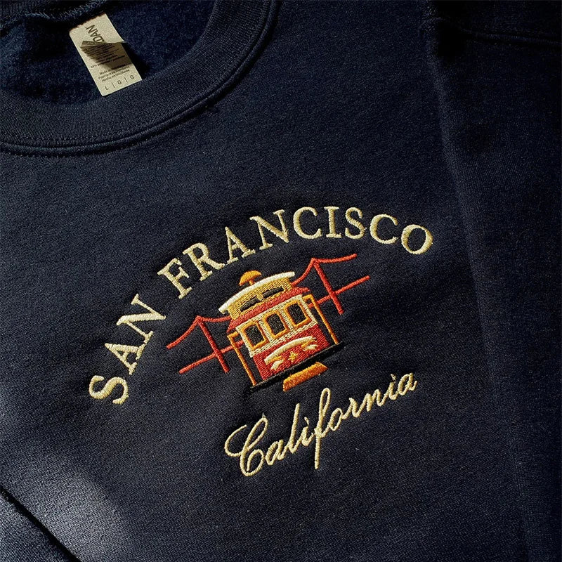 Cozy Vintage San Francisco Sweatshirts - Perfect for Autumn!