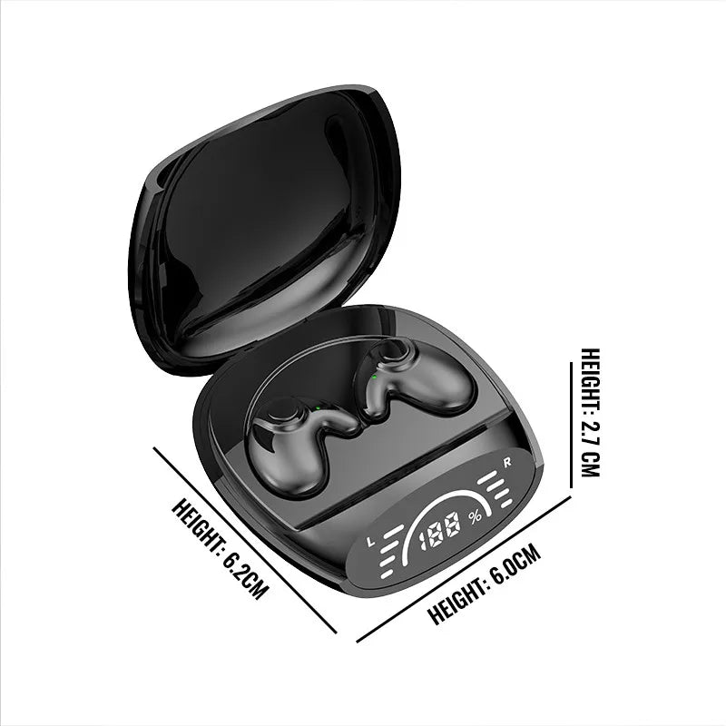 Mini Bluetooth Sleep Earphones 5.3 – Comfortable, Touch Control Earbuds
