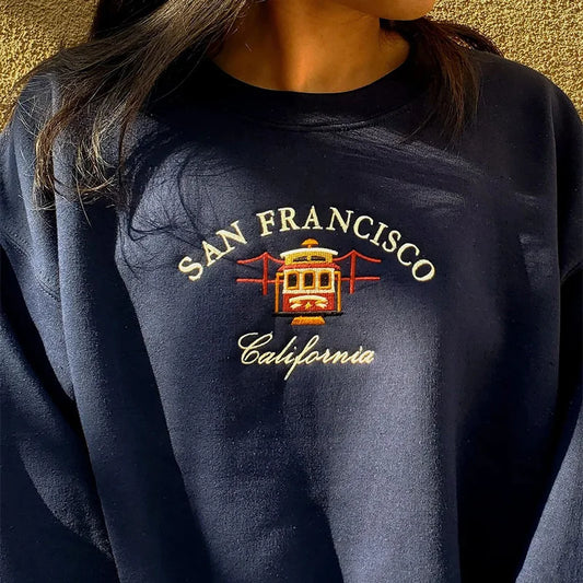 Cozy Vintage San Francisco Sweatshirts - Perfect for Autumn!