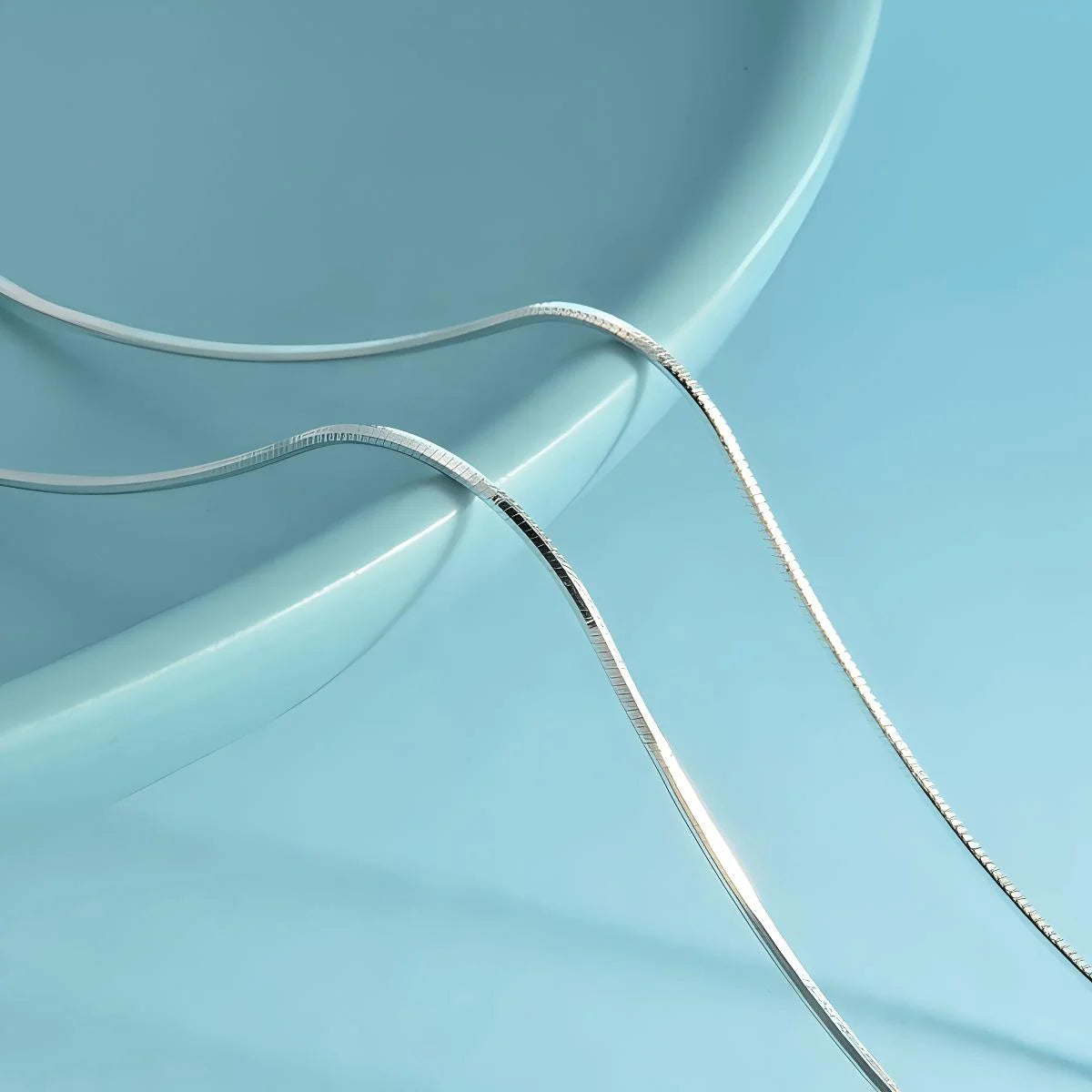 Vintage Snake Bone Chain Necklace Silver Plated Choker for Men Women