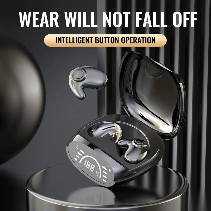 Mini Bluetooth Sleep Earphones 5.3 – Comfortable, Touch Control Earbuds