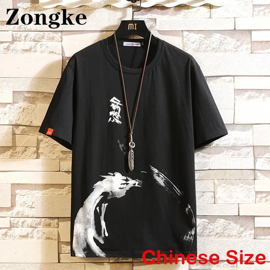 Zongke urban style T Shirt for Men