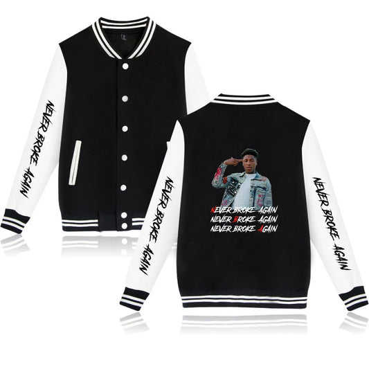 Streetwear Rap YoungBoy 'Never Broke Again Jacket' - Unisex Hoodie