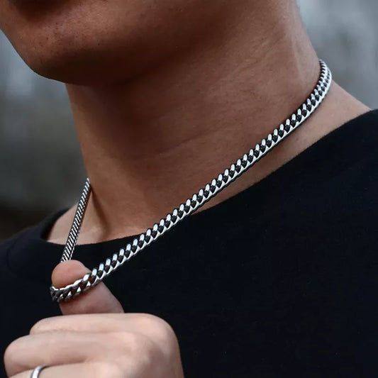 Cuban Link Unisex Chain Choker Necklaces
