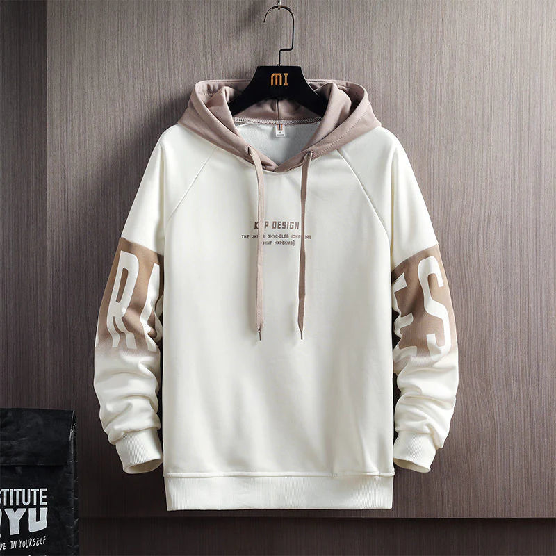 Trendy Men's Hoodies - Stylish Harajuku Letter Print Sweatshirts for Streetwear Fashion