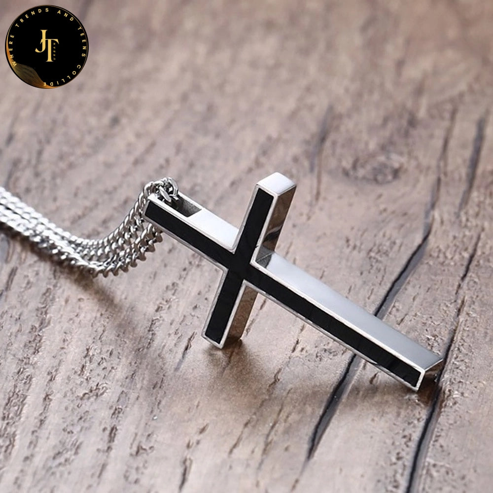 Stainless Steel Chain for Men - Fashion Cross Pendant | Premium Jewellery