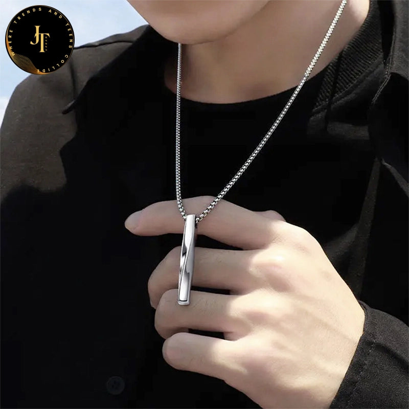 Stainless Steel Vintage Pendant Necklace for Men - Premium Quality