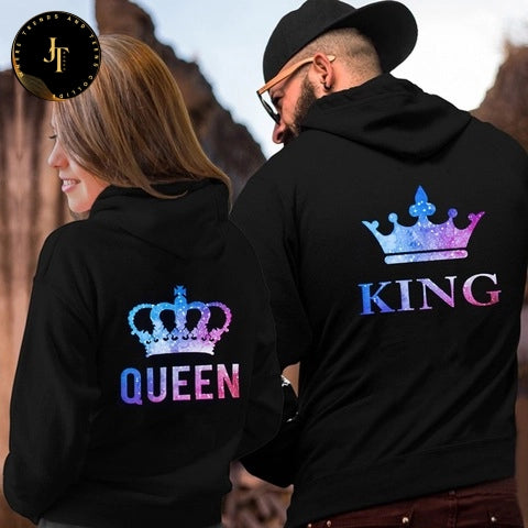 Queen & King Couple Hoodies: Premium couple Hoodies