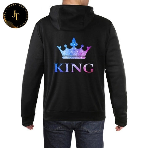 Queen & King Couple Hoodies: Premium couple Hoodies