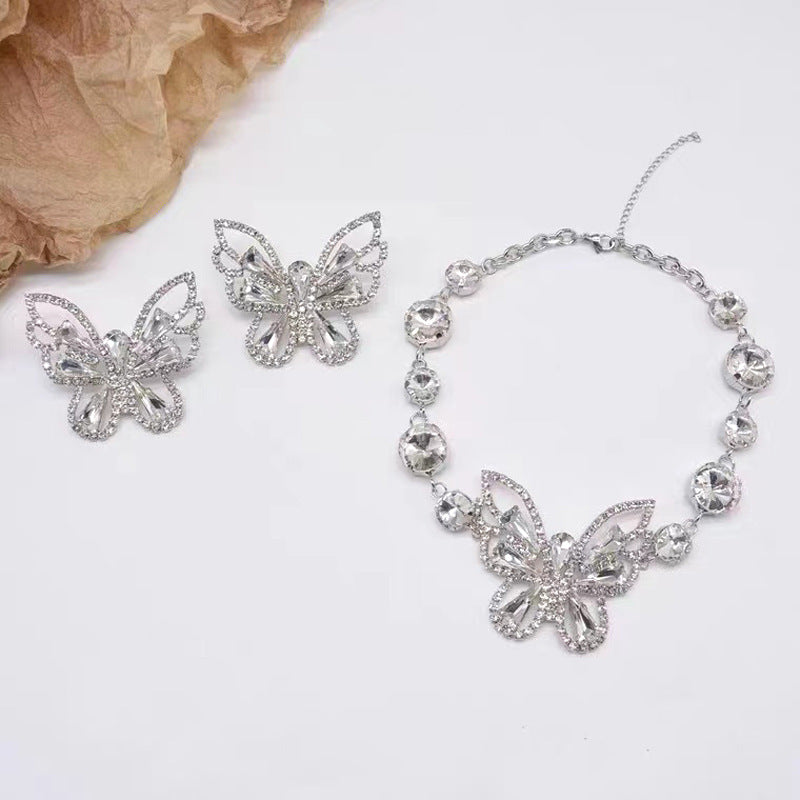 Premium Quality Butterfly Jewellery  Set