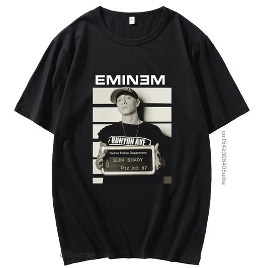 Funny Eminem Hip Hop Oversized T-Shirt Unisex Retro Harajuku Tee