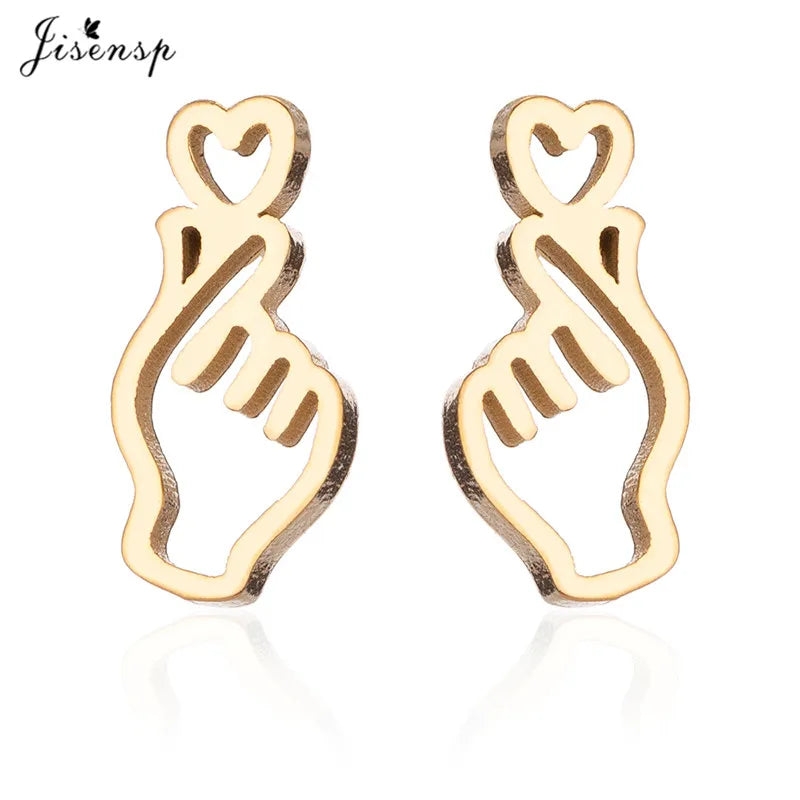 Staainless steel earings for women