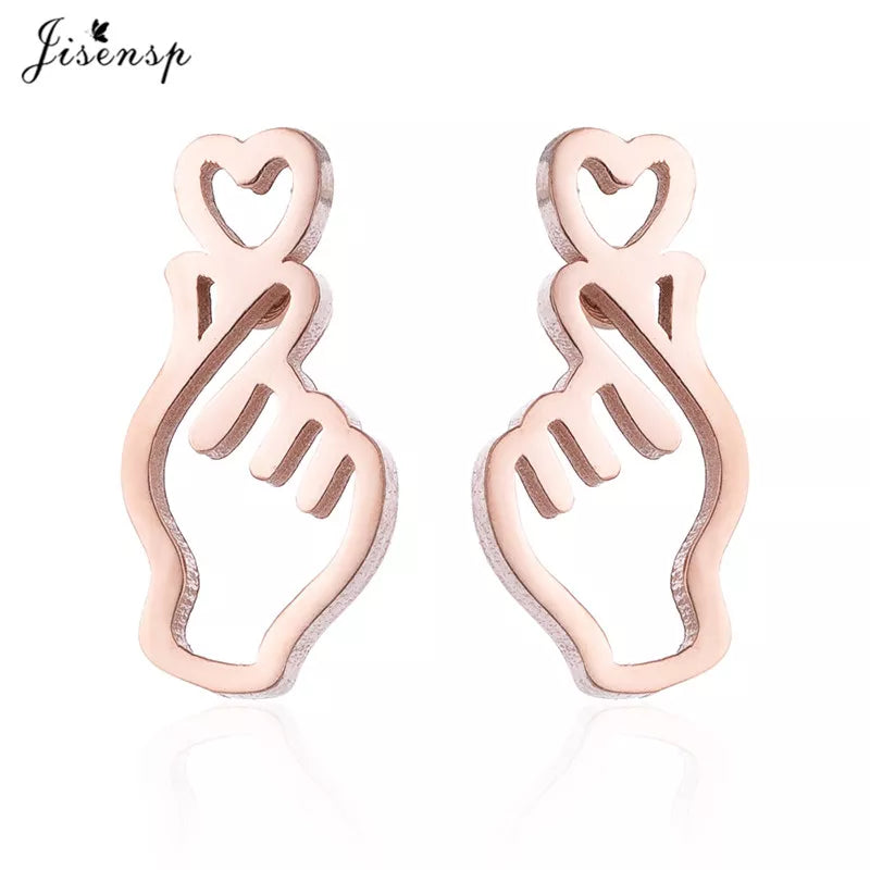 Staainless steel earings for women