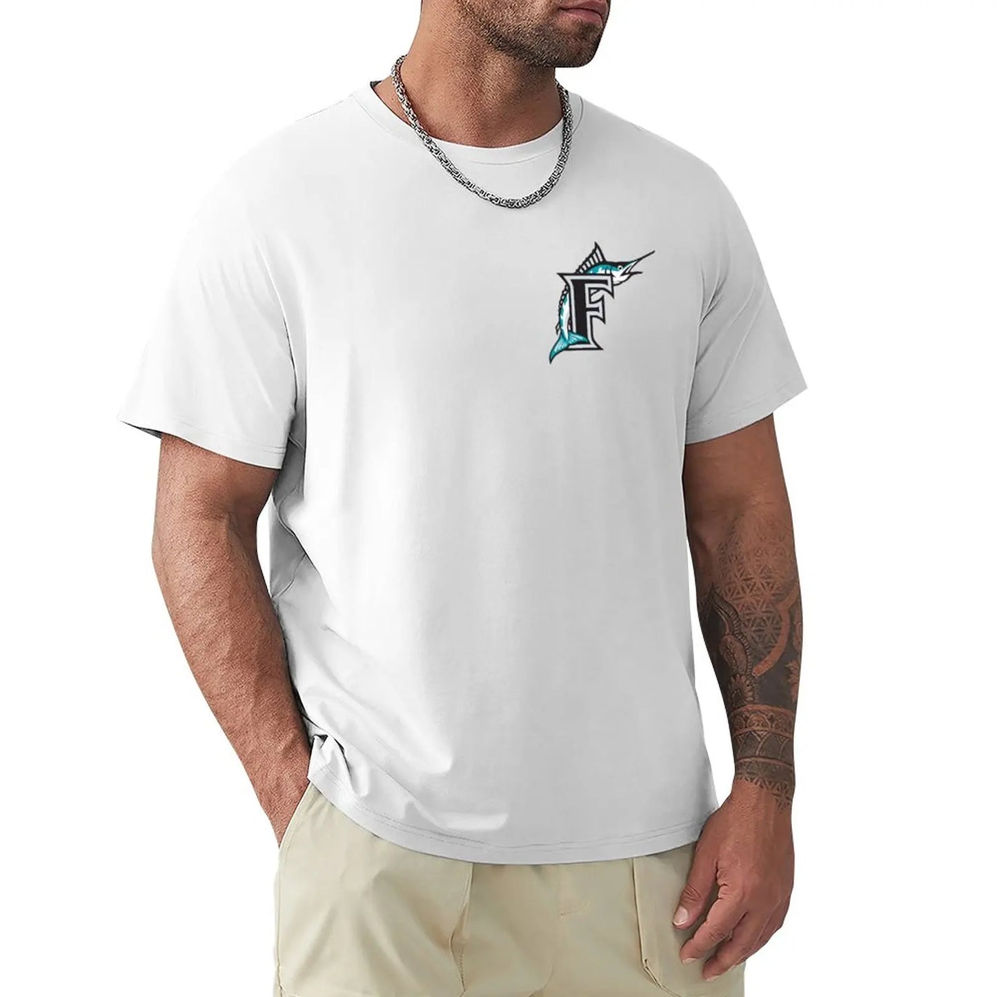 Vintage Florida Marlins Logo T-Shirt: PREMIUM QUALITY Tees