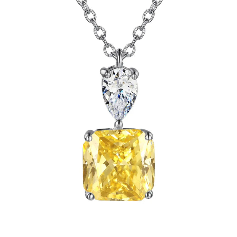 Elegant Luxury Princess Pendant Necklace - Wedding Jewellery