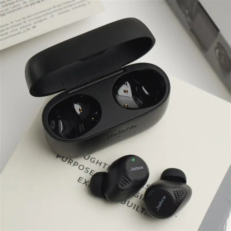 Jabra Elite 85t Wireless Noise-Cancelling Sports Headphones with Silicone Case