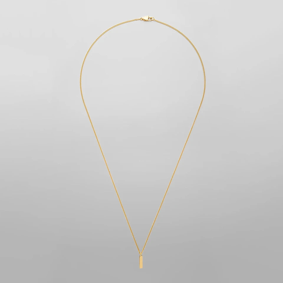 Men's Minimalist Pendant Necklace - Trendy, Collarbone Chain Jewellery