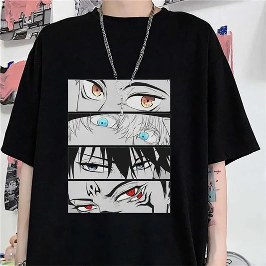 Japanese Anime Printed T-Shirt for Men and Women Casual Wear