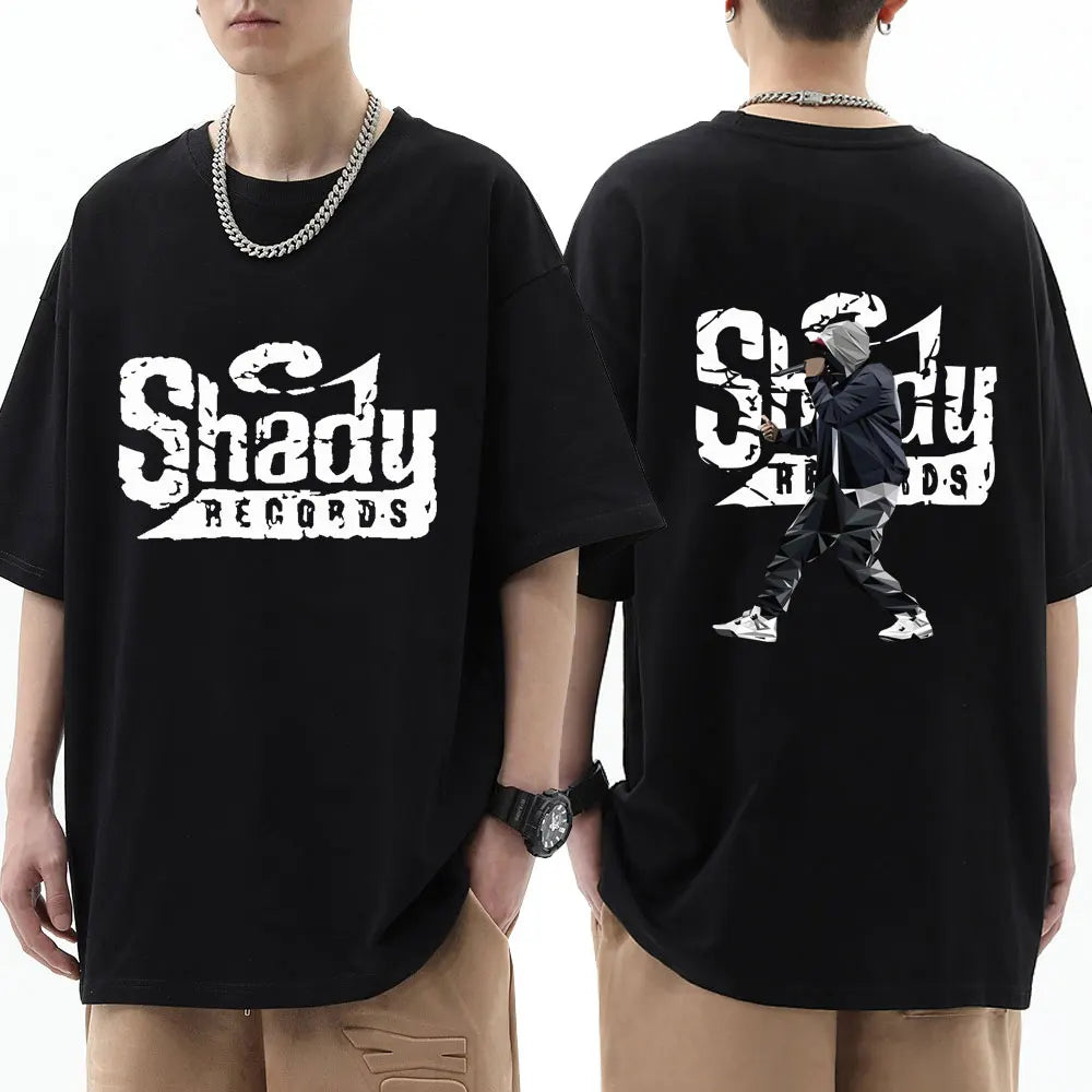 Eminem Slim Shady Hip Hop Rap Tees - Oversized T-Shirt