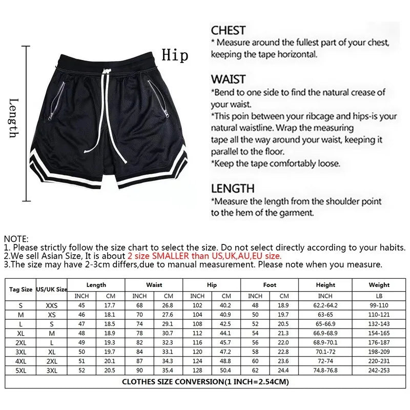 Breathable Mesh Basketball Shorts for Men - Summer 2023 Training and Fitness