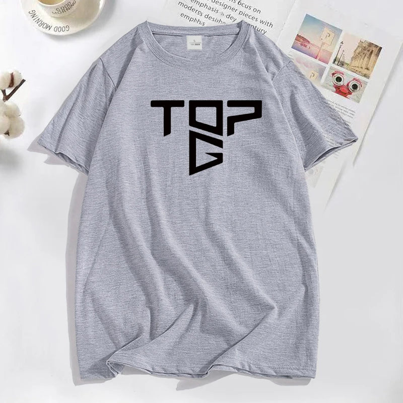 Top G T-Shirt for Men - Soft Cotton, Oversized Fit.