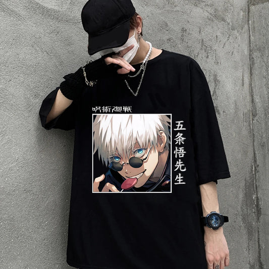 Jujutsu Kaisen Anime Graphic T-Shirt for Men: Casual Summer Top