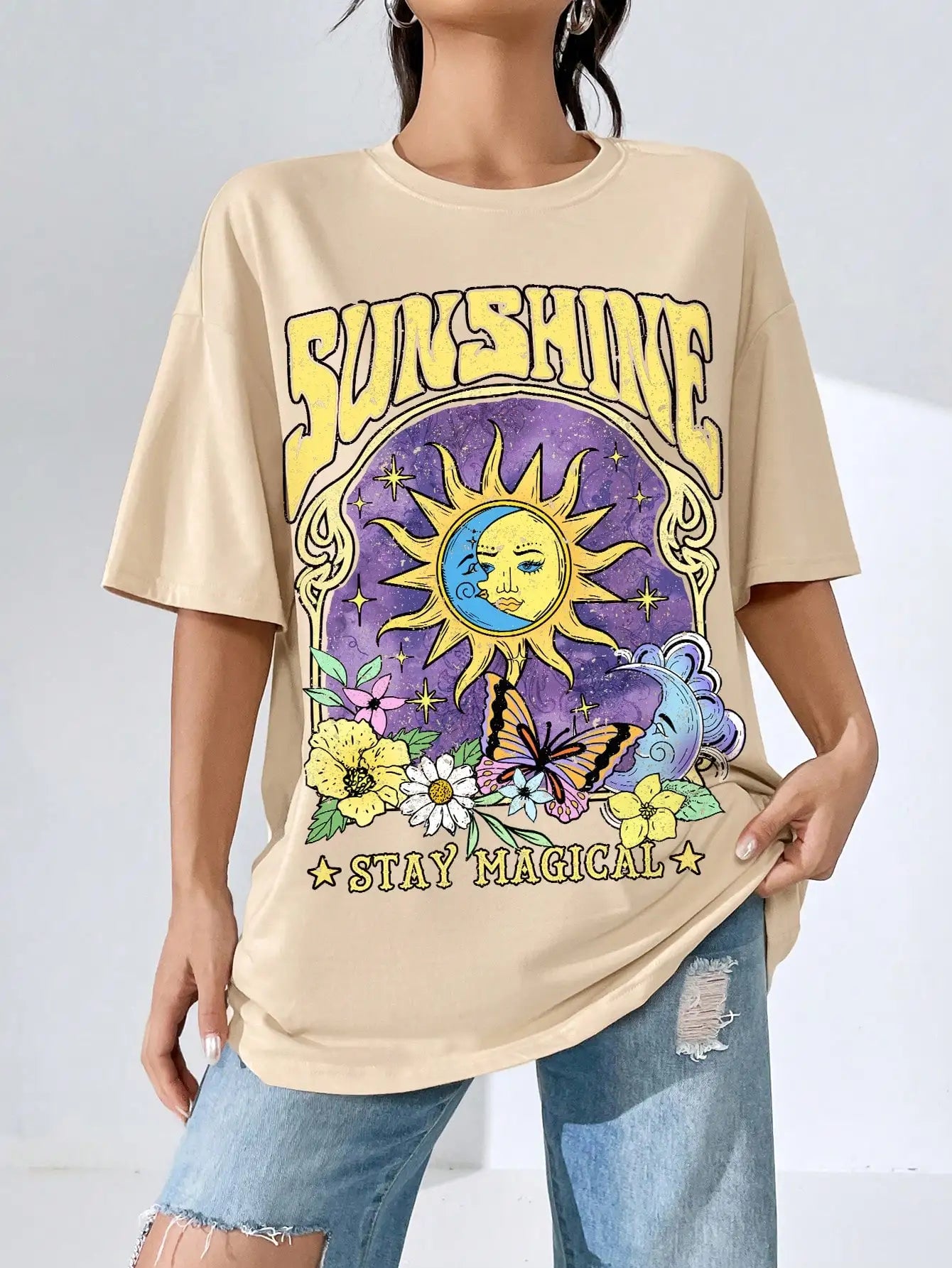 Women's Oversize Casual Summer T-Shirt: High quality tees for Women