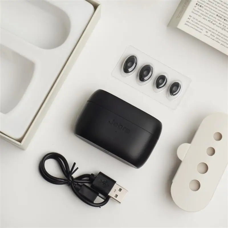 Jabra Elite 85t Wireless Noise-Cancelling Sports Headphones with Silicone Case