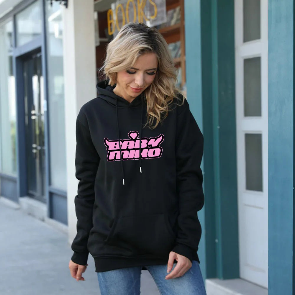 Young Miko Hoodies: Comfortable Winter Streetwear for Women