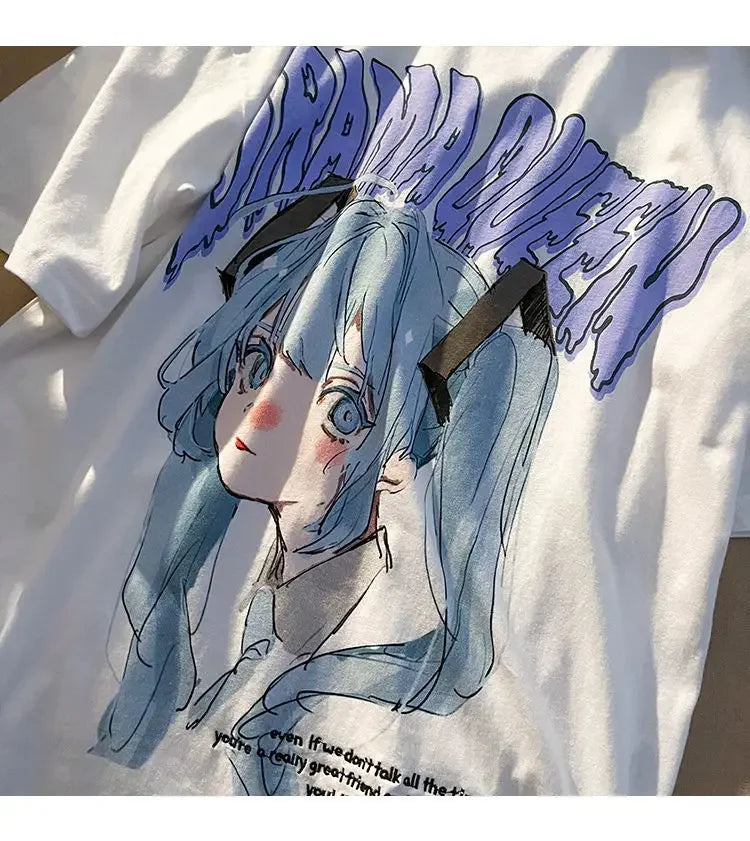 Oversized Attack on Titan Tees For women - High Quality Y2K Aesthetic T-Shirt