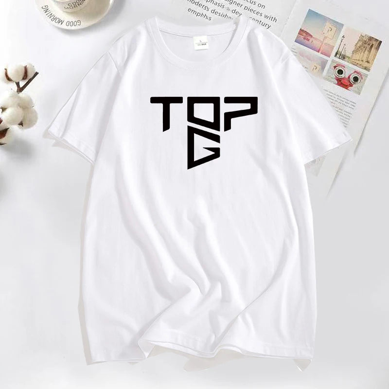 Top G T-Shirt for Men - Soft Cotton, Oversized Fit.