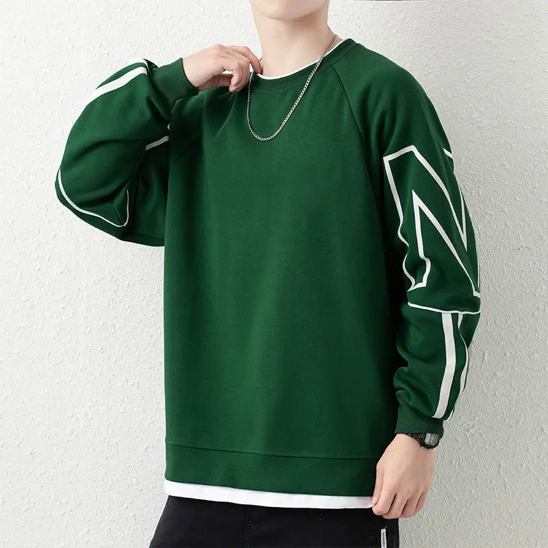 Men's Casual Sweatshirt - loose fit Sweatshirt Fashionable Streetwear for men