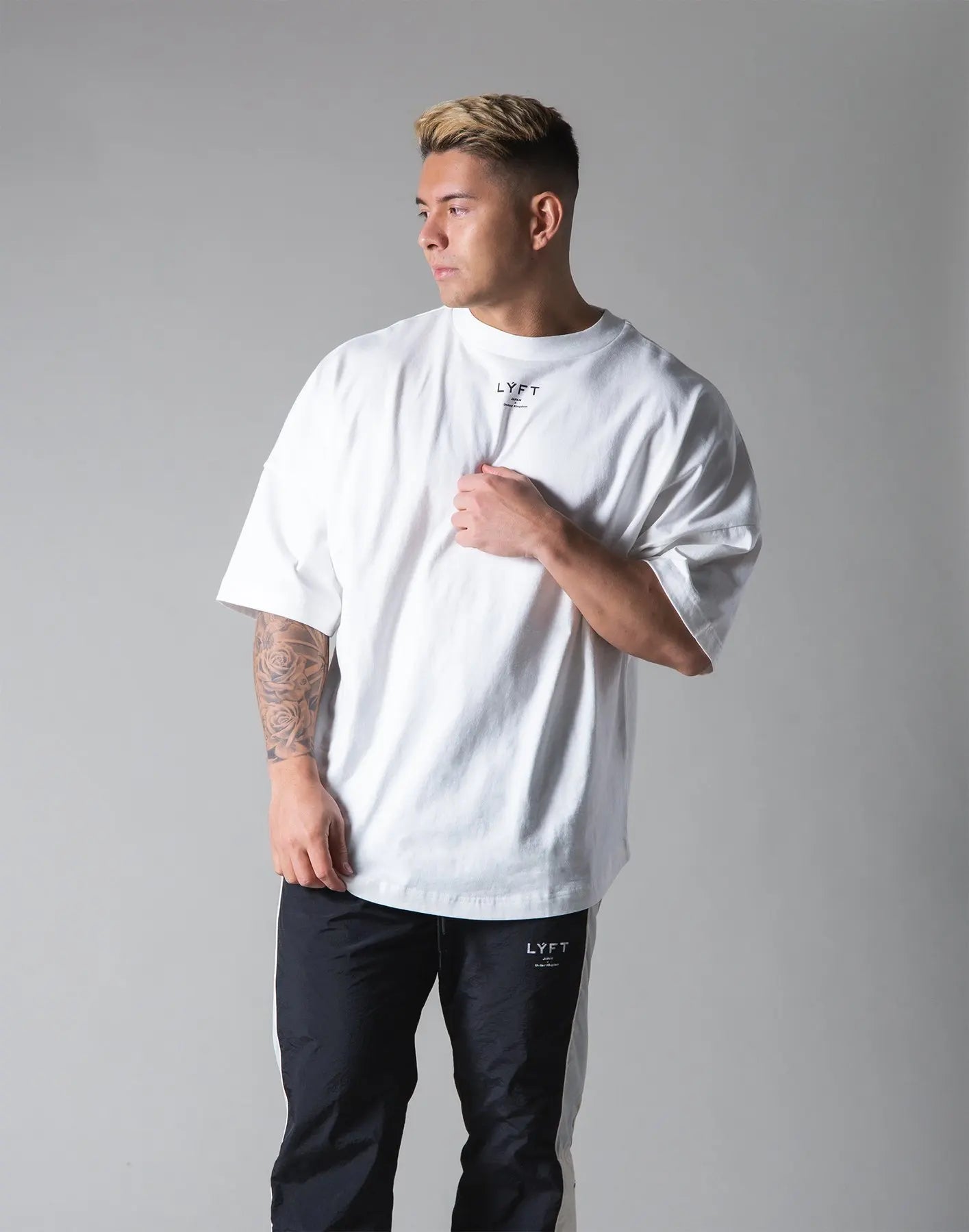 Men's Cotton Gym Fitness Loose Oversized Summer Casual Sports T-Shirt