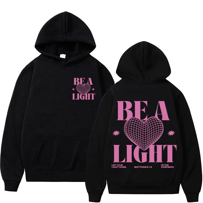 Harajuku Aesthetic Christian Jesus Hoodie Bible Verse God Loves You