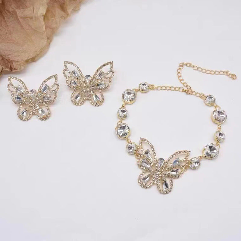 Premium Quality Butterfly Jewellery  Set