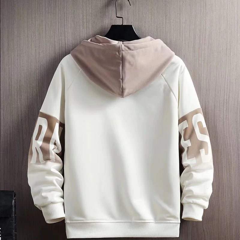 Trendy Men's Hoodies - Stylish Harajuku Letter Print Sweatshirts for Streetwear Fashion
