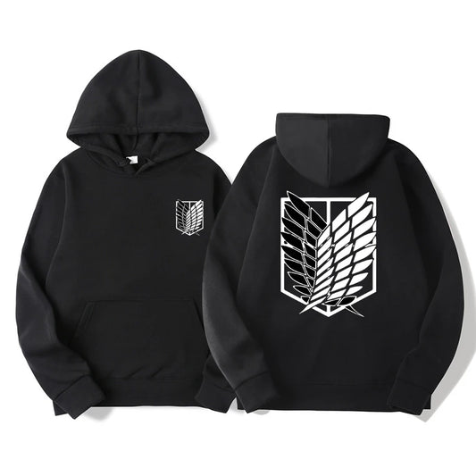 HIGH QUALITY Anime Hoodie for Men and Women - Streetwear Pullover Hoodie