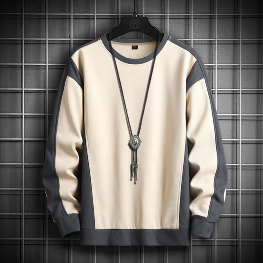 Casual O-Neck Men Sweatshirts